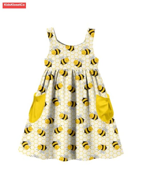 Other - Little Girls Sleeveless Casual Sundress Toddler Print Dress 2-7 Years